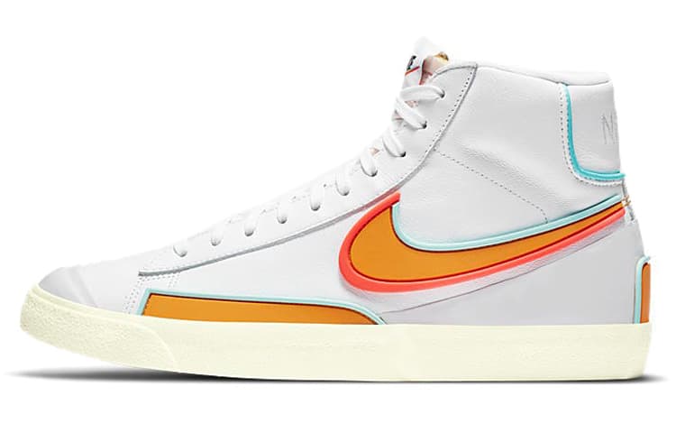 Nike Blazer Mid Infinite White Kumquat 2