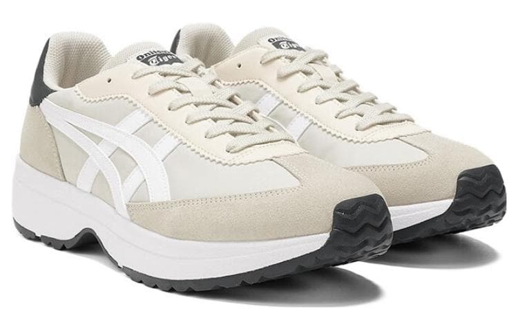 Onitsuka Tiger Traidio Shoes 'Beige Grey White' 6