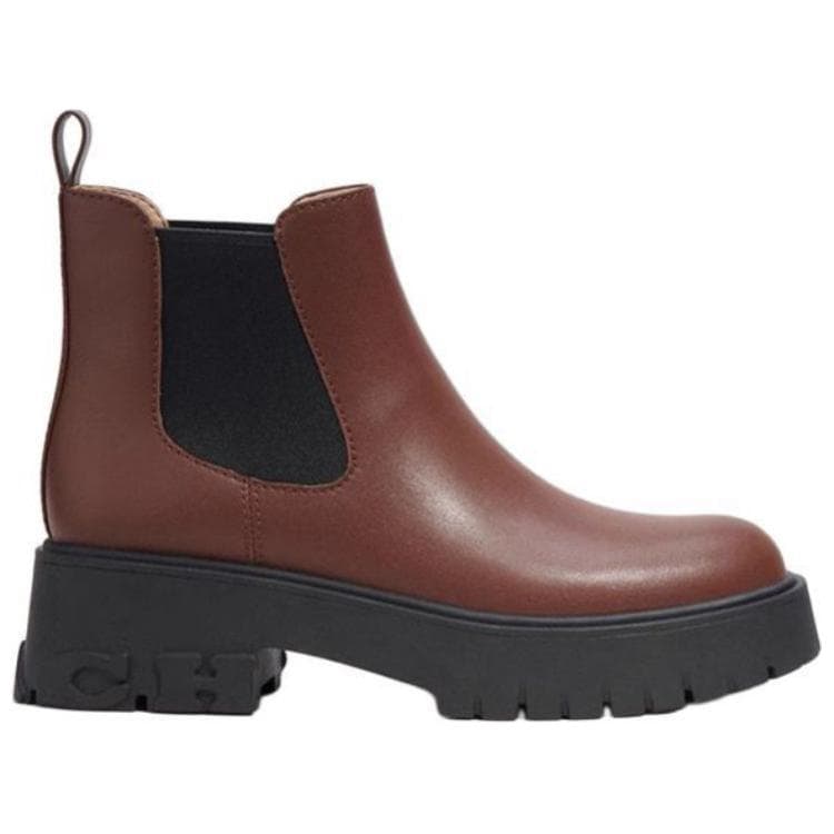 COACH Short Chelsea Boots Women's Brown 3