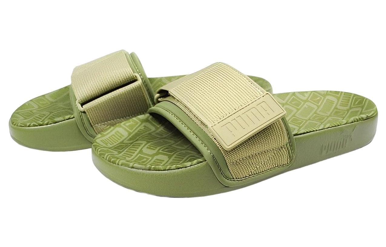 PUMA Leadcat Ylm Slide 'Green' Women's 4