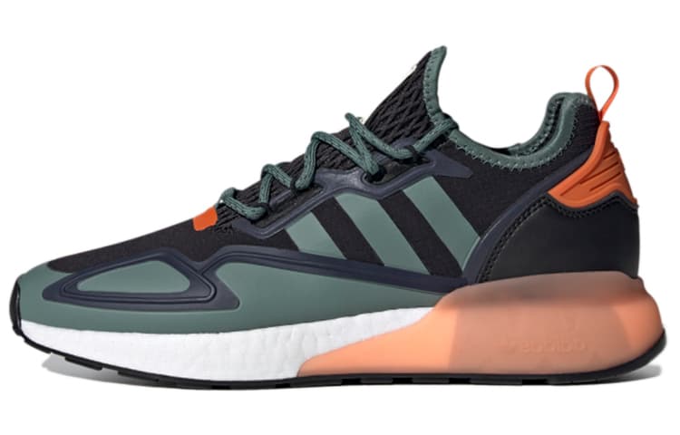Adidas Originals Zx 2K Boost Black Tech Emerald