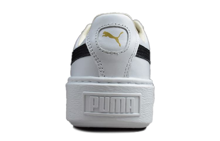 PUMA Basket Platform 'Black White' Women's 6