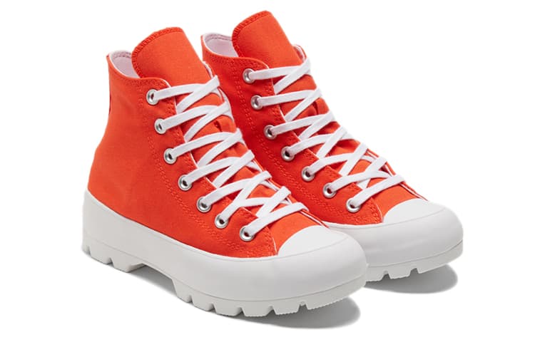 Converse Chuck Taylor All Star Lugged Orange/Red Women's 5