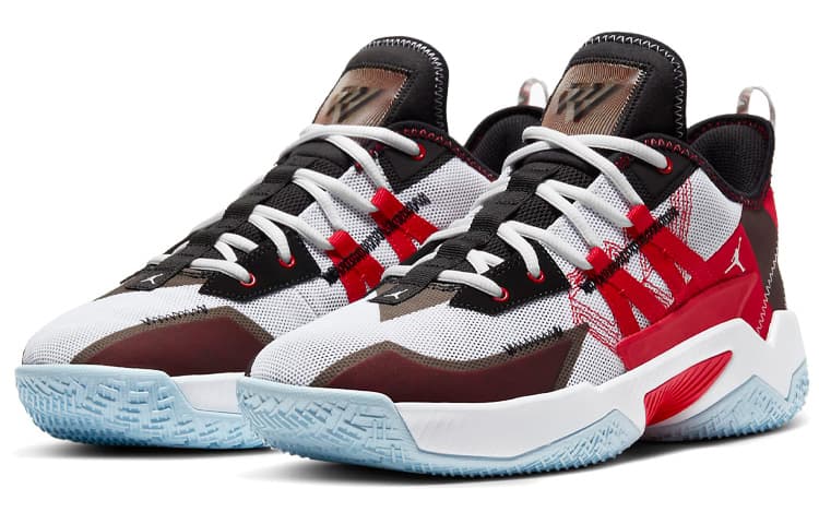 JORDAN One Take 2 'White University Red' 5