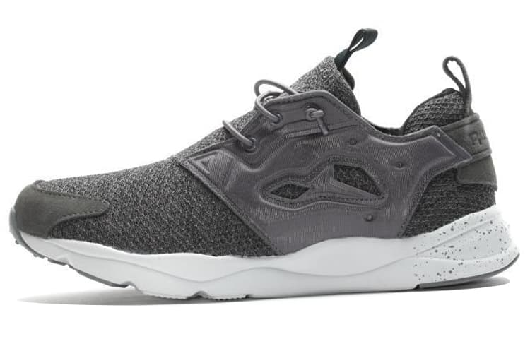 Reebok Running Shoes Men Low-Top Dark Gray