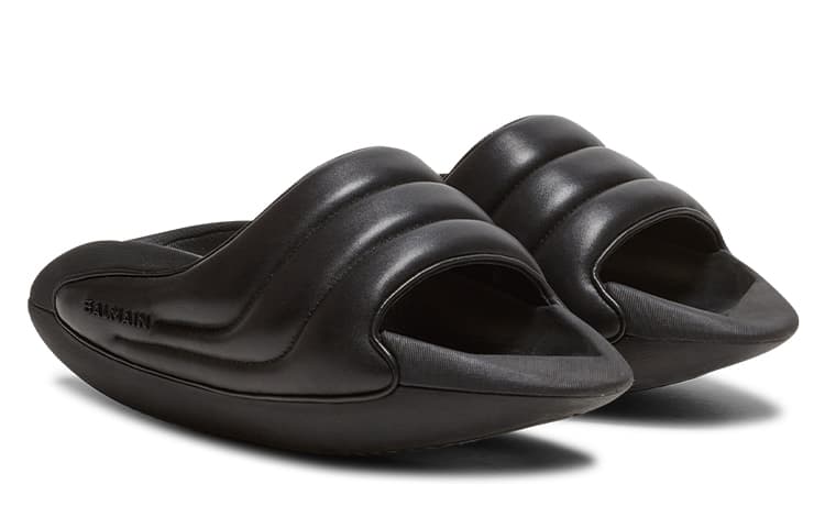 BALMAIN B-IT Mules Black 3