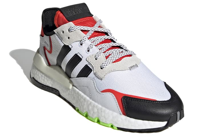 Adidas Originals Nite Jogger White Black Red 5