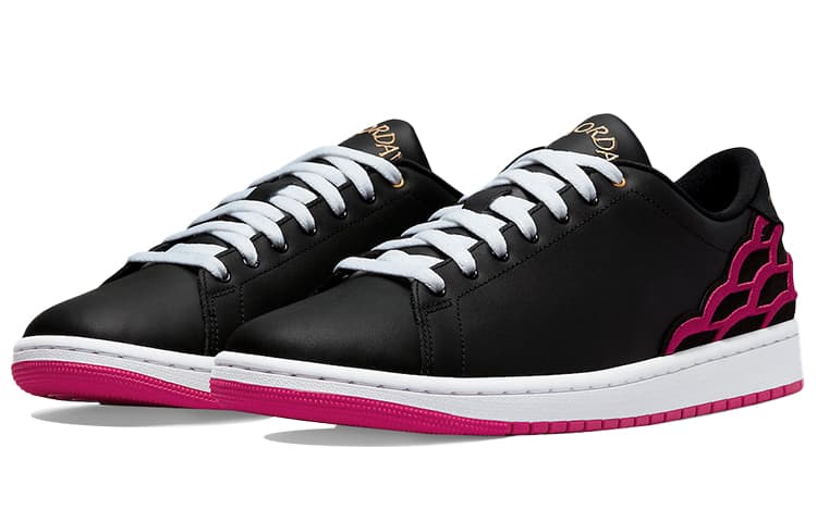 JORDAN 1 Centre Court Black Pink White Women's 6
