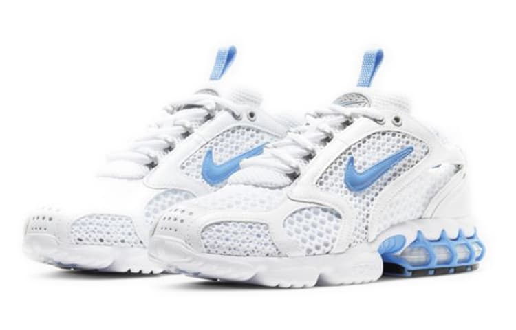Nike Air Zoom Spiridon Cage 2 White University Blue Women's 5