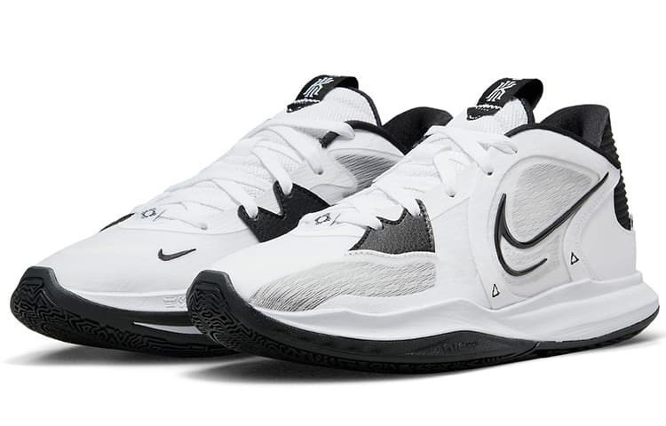 Nike Kyrie 5 Low Tb White Black 4