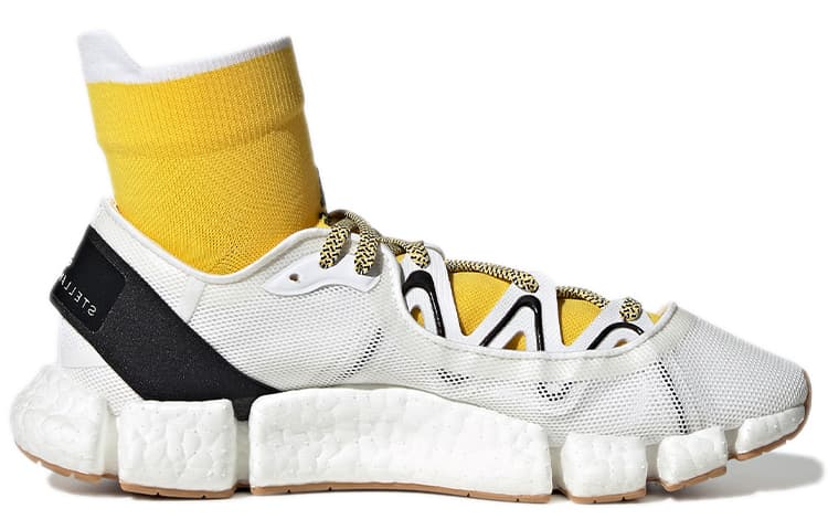 Adidas By Stella McCartney Climacool Vento 'White Yellow' Women's 3