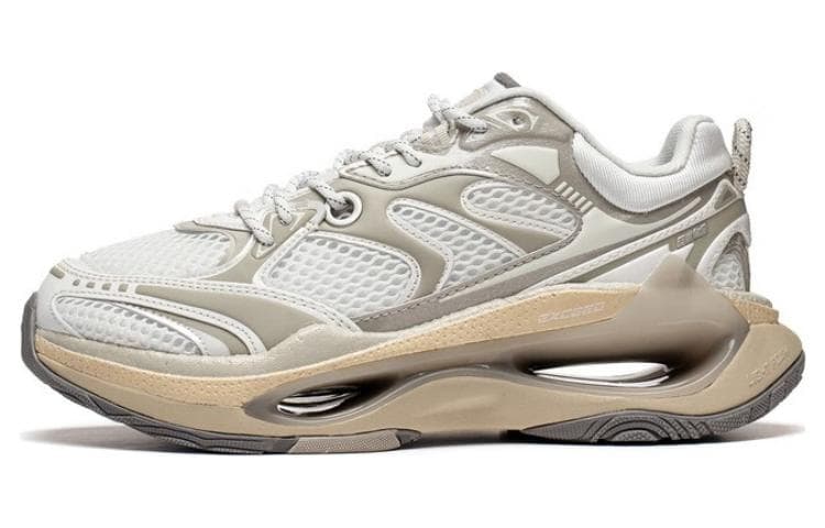 LiNing Exceed Infinity Casual Shoes Women's Low-Top White Gray