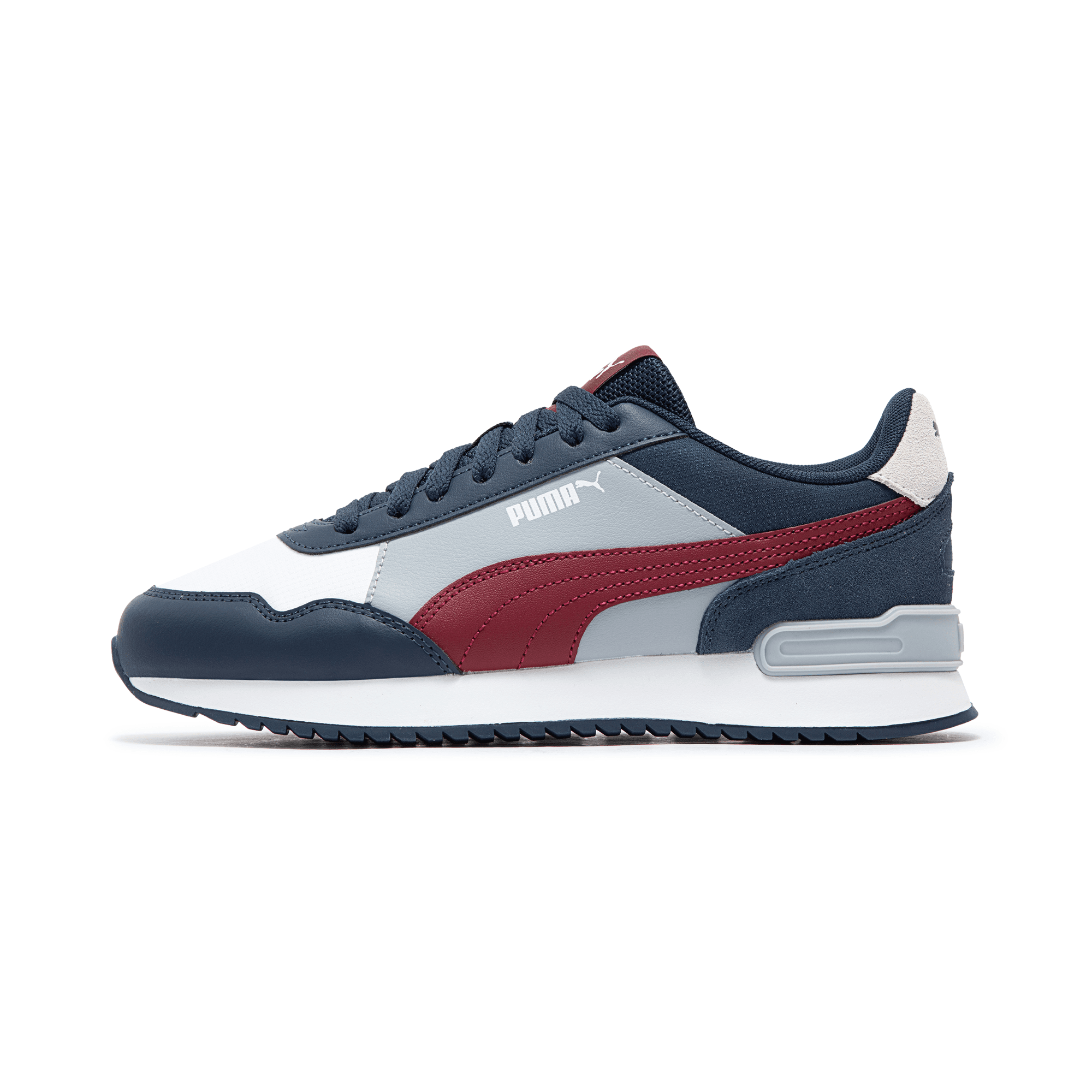 PUMA Anti-Slip Wear-Resistant Low-Top Casual Shoes Men's Marine Blue