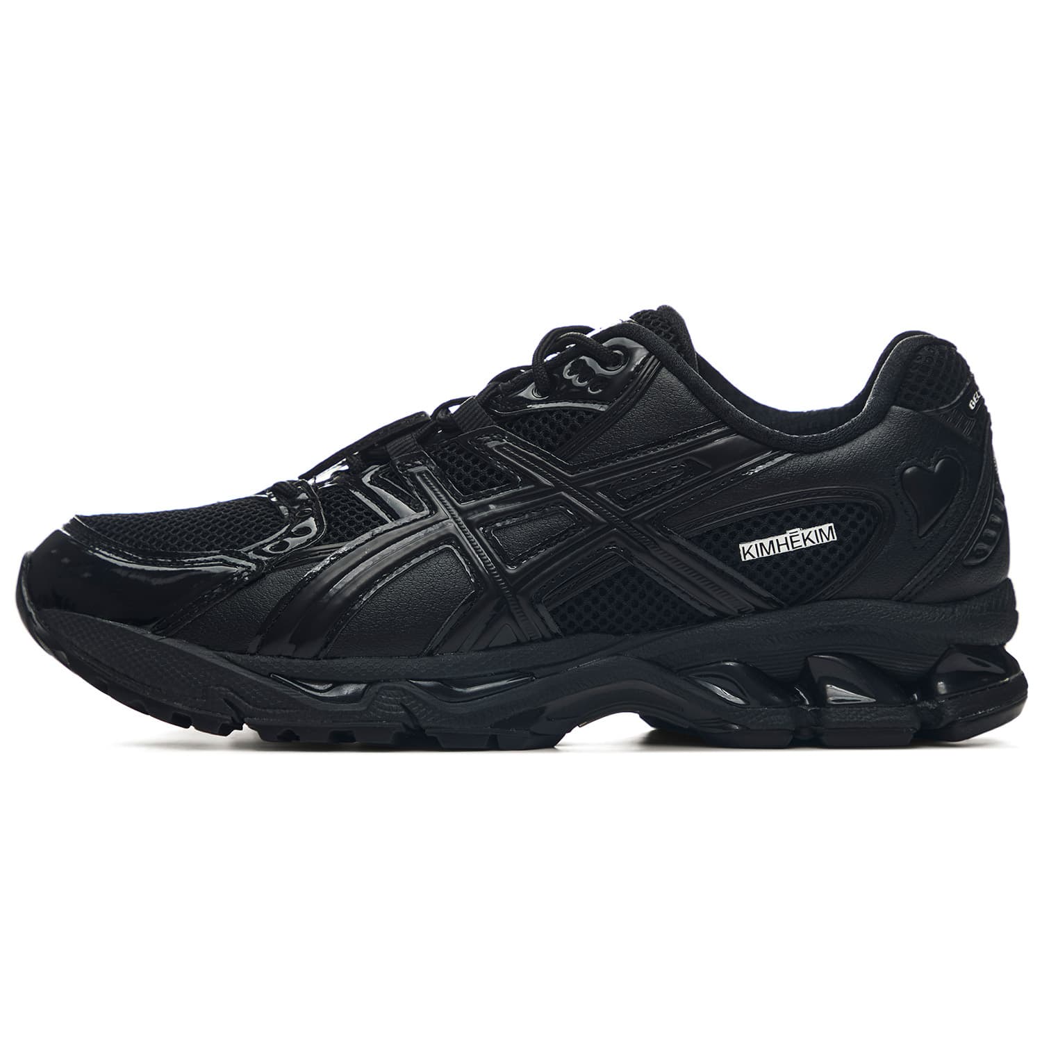 KIMHEKIM x ASICS GEL-Nimbus 10.1 Romantic Avant-Garde Feel Love Retro Comfortable Fitted Running Shoes Unisex Cool Black