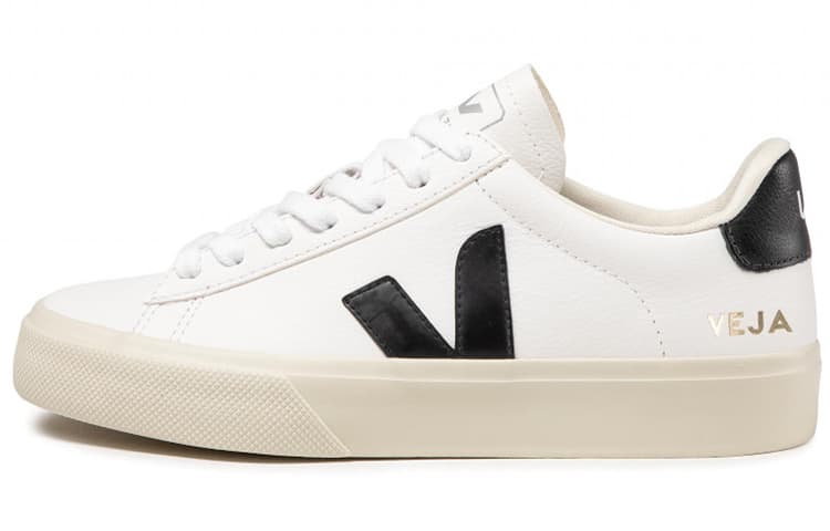 VEJA Campo Low Chromefree 'White Black'