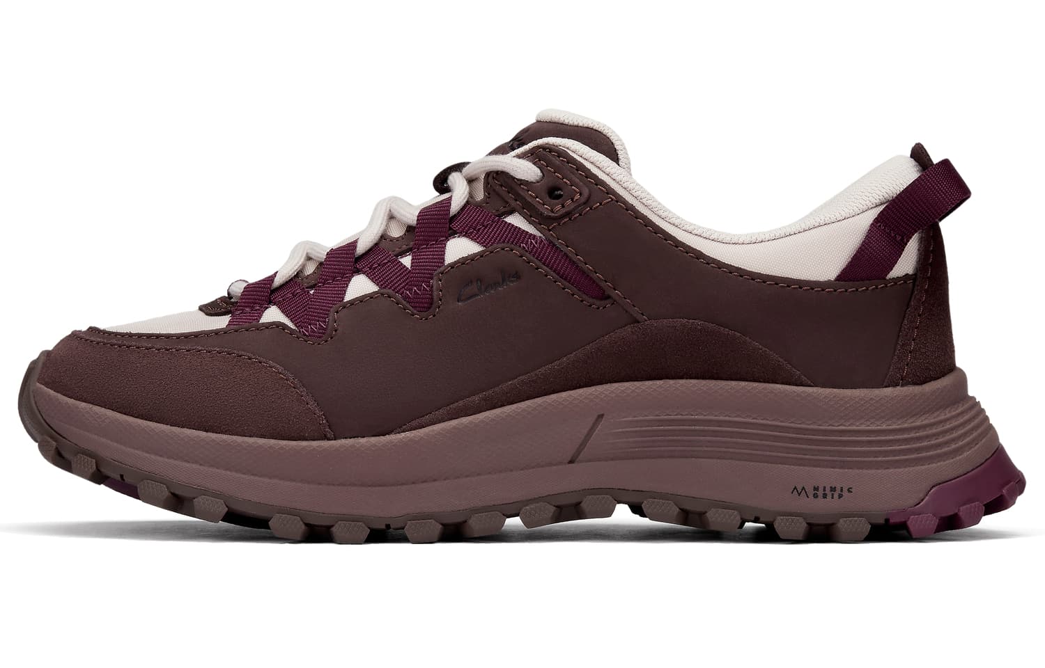 Clarks Low-Top Casual Shoes Women's Light Coffee