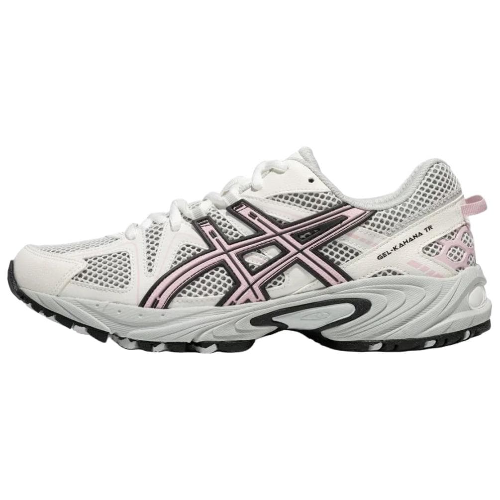 Asics Gel-Kahana TR Fabric Synthetic Leather Versatile Comfortable Low-Top Casual Lifestyle Shoes Women's White Pink