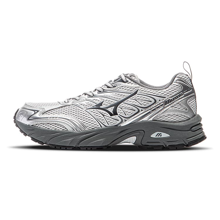 Mizuno LG 2000 Trendy Anti-Slip Breathable Low-Top Casual Shoes Unisex Silver Gray
