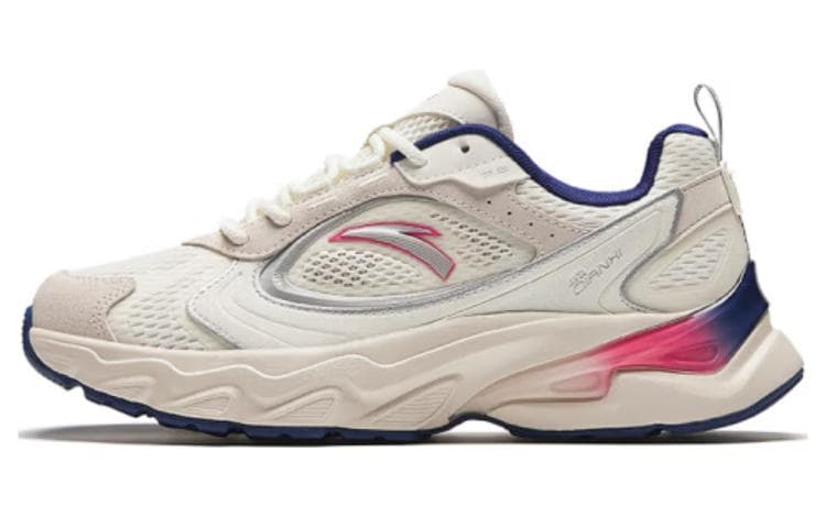 Anta Millennium 7 Cushioning Wear-Resistant Low-Top Casual Shoes Women's White Gray