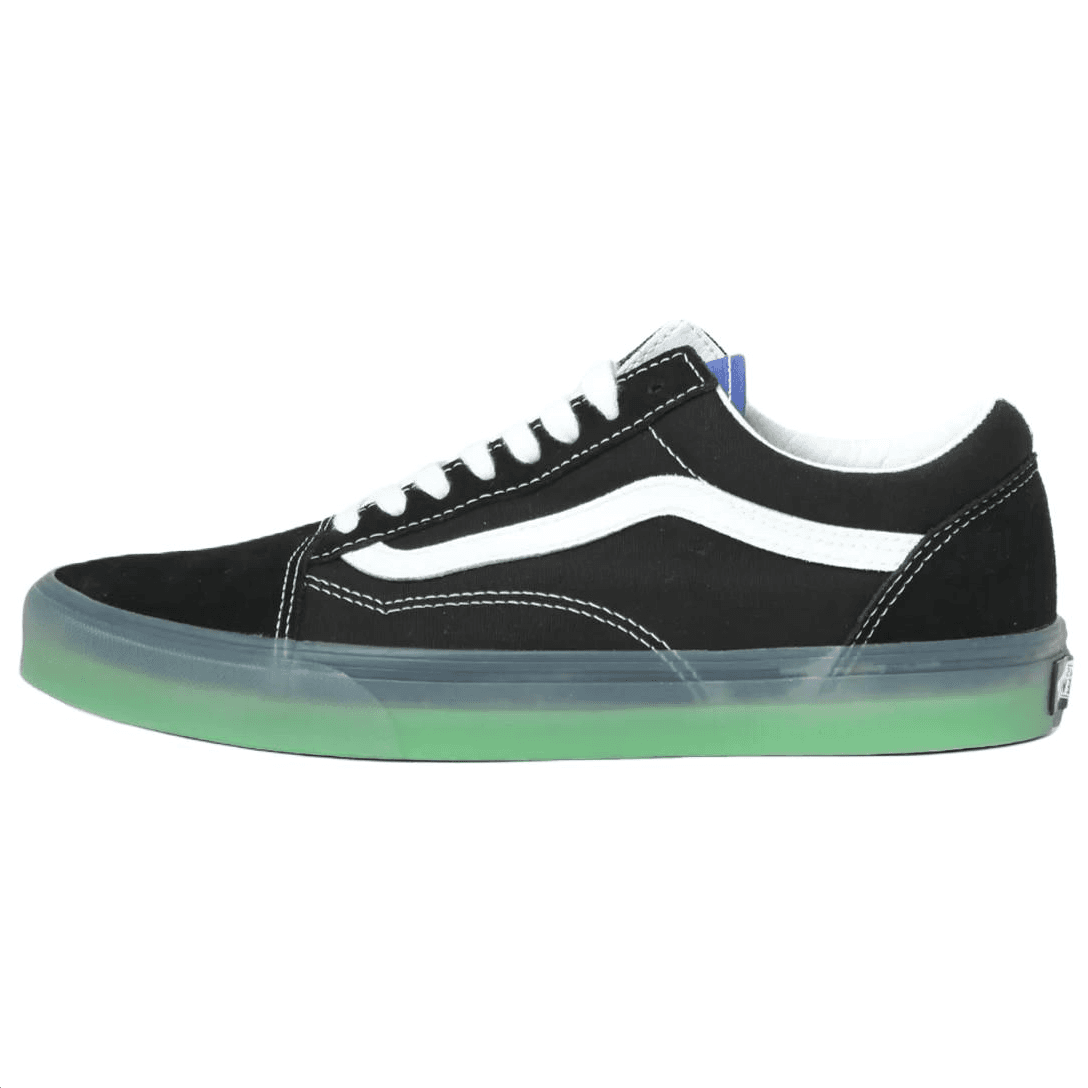Vans Old Skool Collection Coverage Low Top Canvas Shoes Men's Black