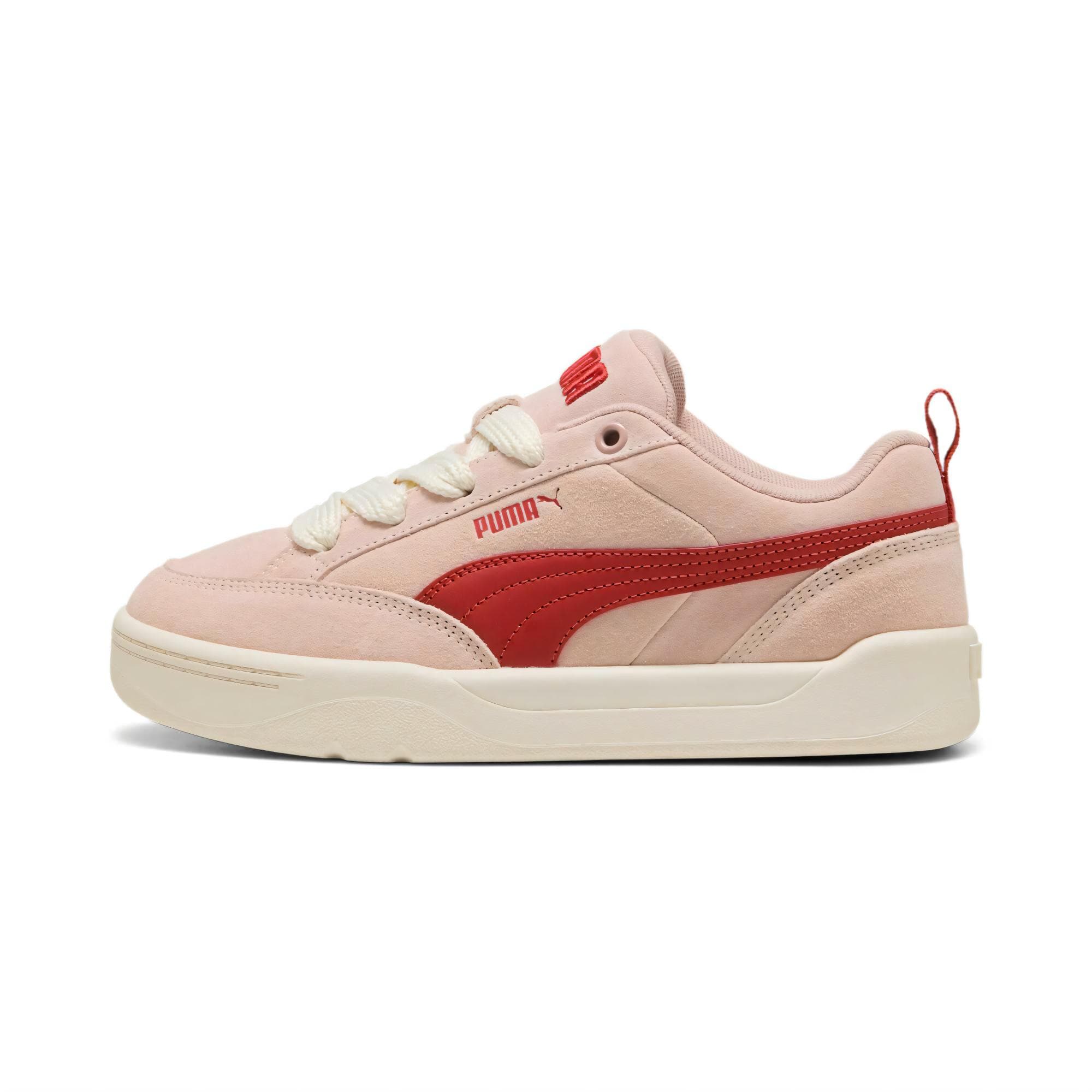 PUMA Lightweight Low-Top Skateboard Shoes Unisex Pink