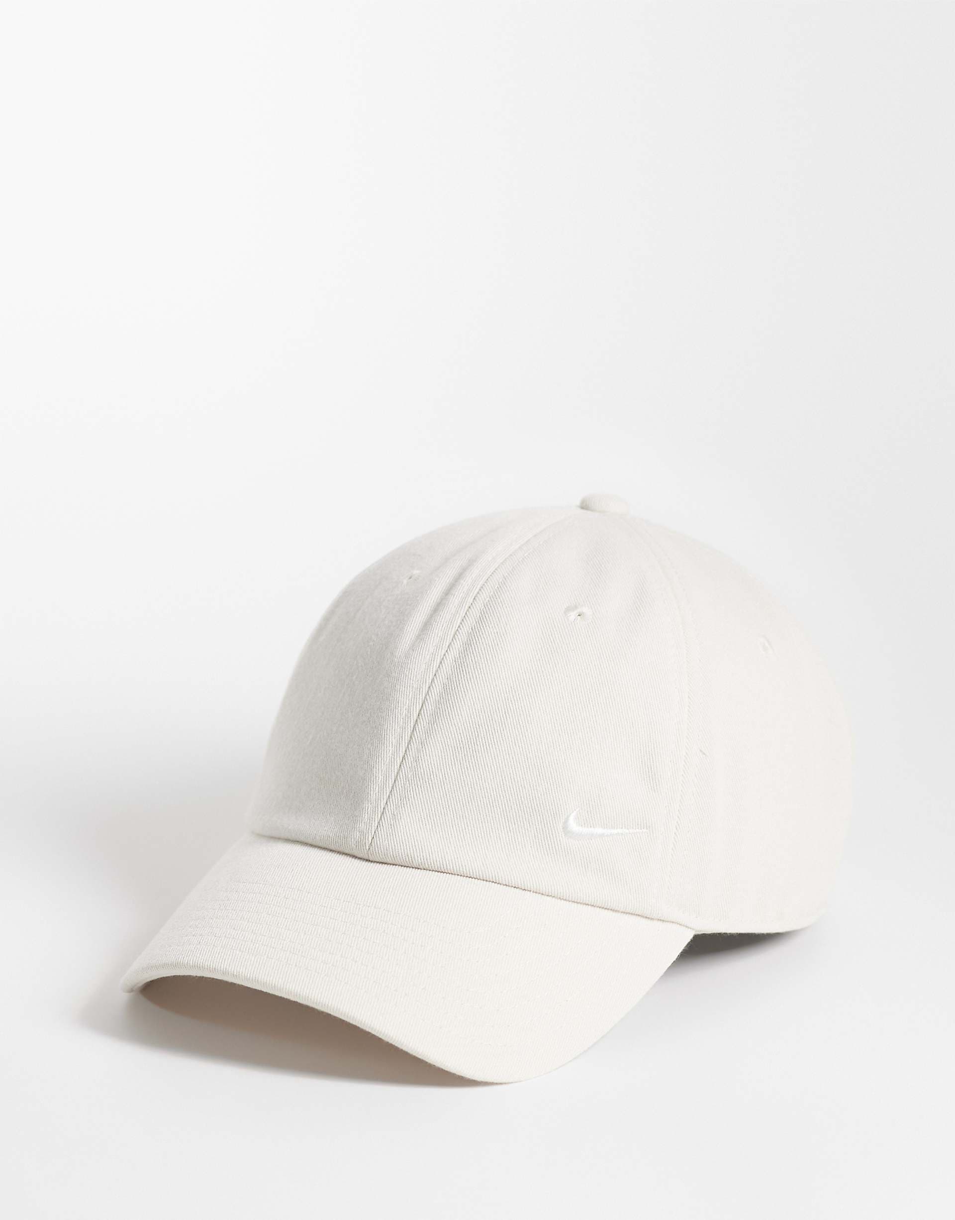Nike Club Swoosh cap in beige