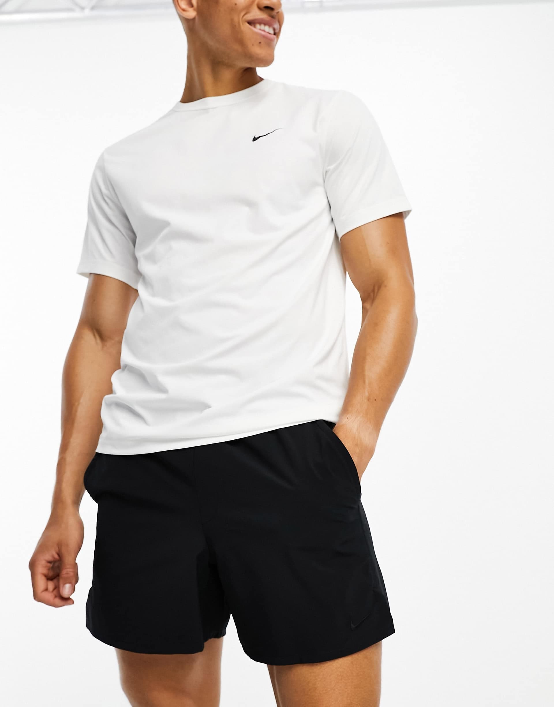 Nike Training Dri-FIT 5inch shorts in black