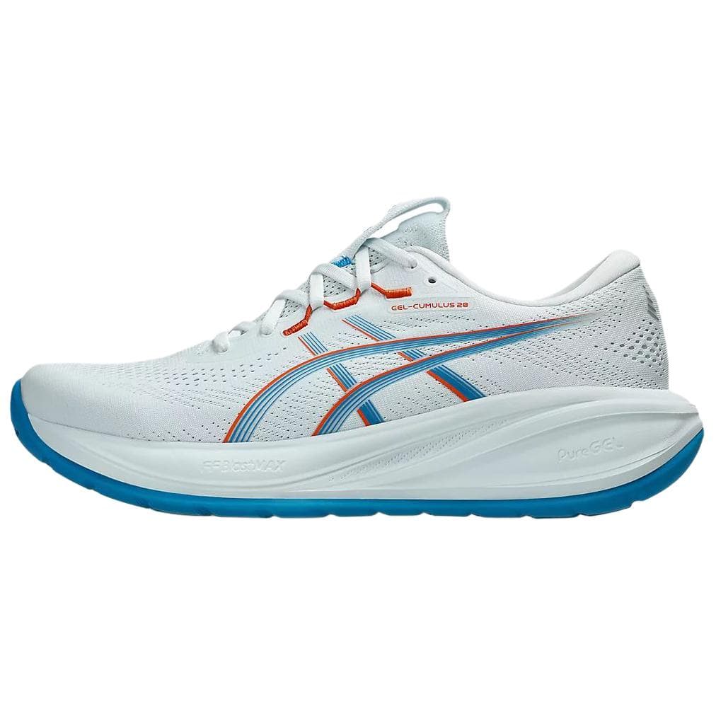 ASICS GEL-CUMULUS 28 Men's Comfort Soft Wear-Resistant Casual Running Shoes Blue