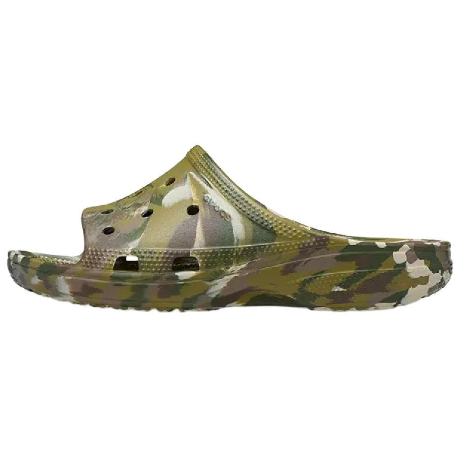 Crocs Classic Casual Retro EVA Anti-Wear Flip-Flops Men's Camouflage Green