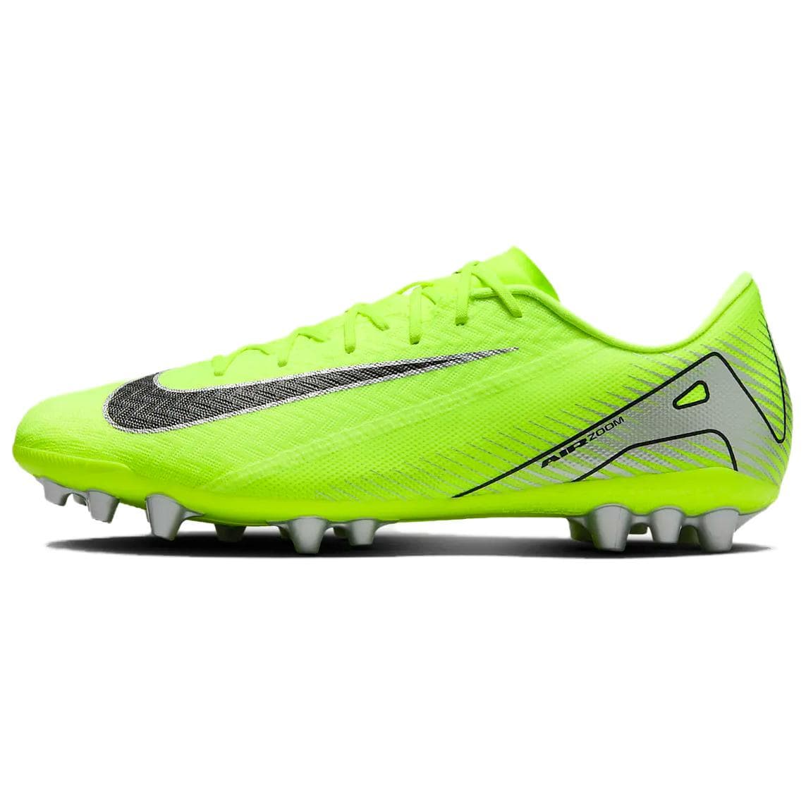 Nike Mercurial Vapor 16 Soccer Shoes Unisex Low-Top Yellow Black/Silver