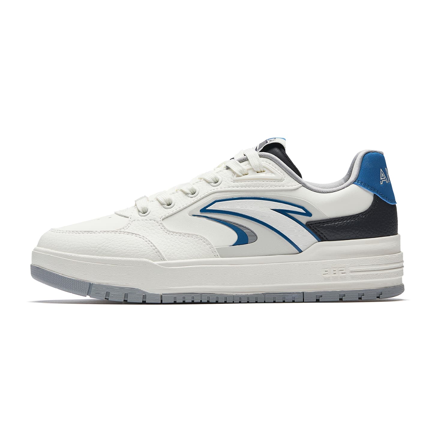 Anta 982 6 Comfortable Fashion Low-Top Casual Sneakers Men's Ivory Smoke Gray Blue