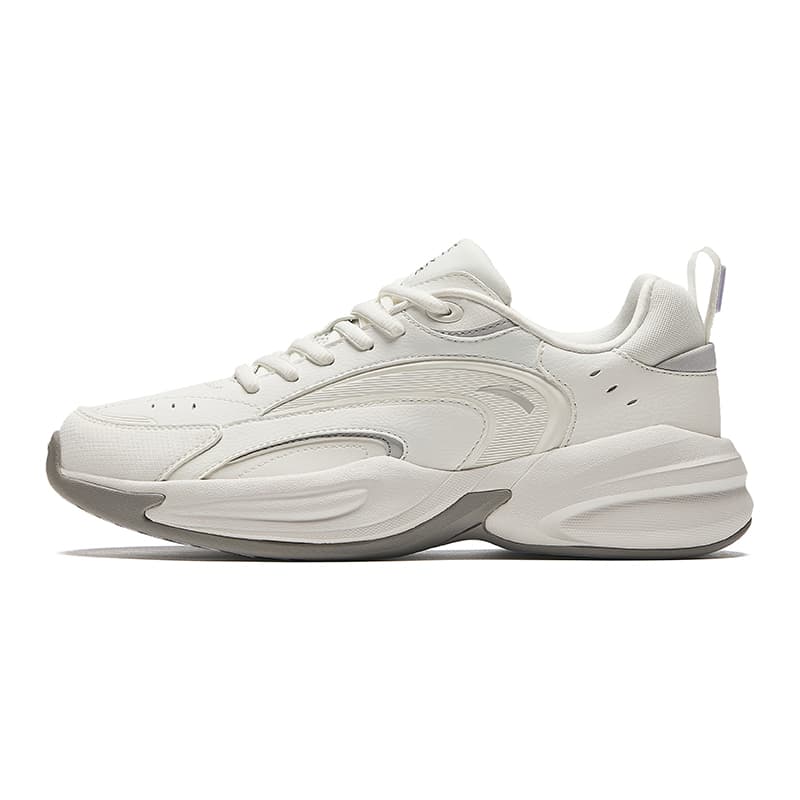 Anta Wear-resistant And Lightweight Low-Top Casual Shoes Women's Gray