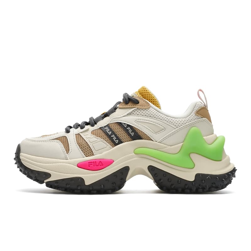 FILA SOFIA 3 Casual Shoes Women's Low-Top Foam White/Light Brown Starfish Color