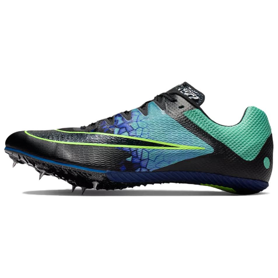 Nike ZOOM RIVAL SPRINT Comfort Durable Breathable Support Function Classification Black Sprint Track Shoes Men's