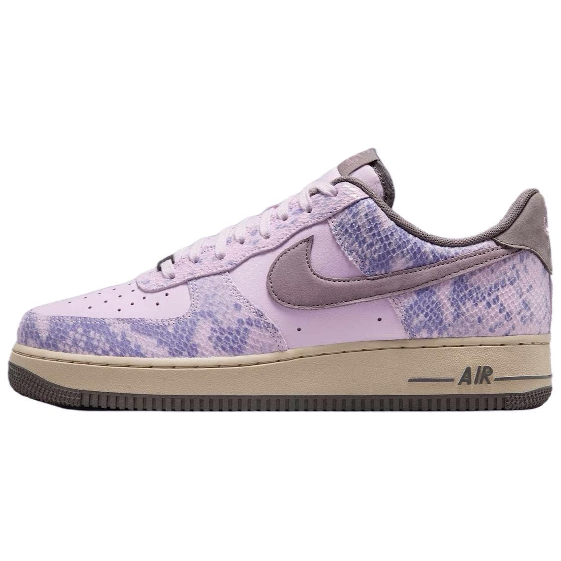 Nike Air Force 1 Skateboard Shoes Unisex Low-Top White Purple