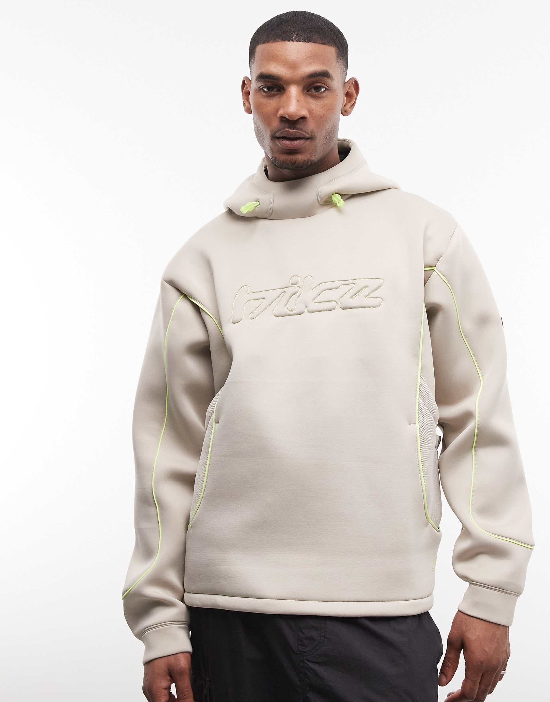 Nike F.R.O.G Bubble Hoodie in beige