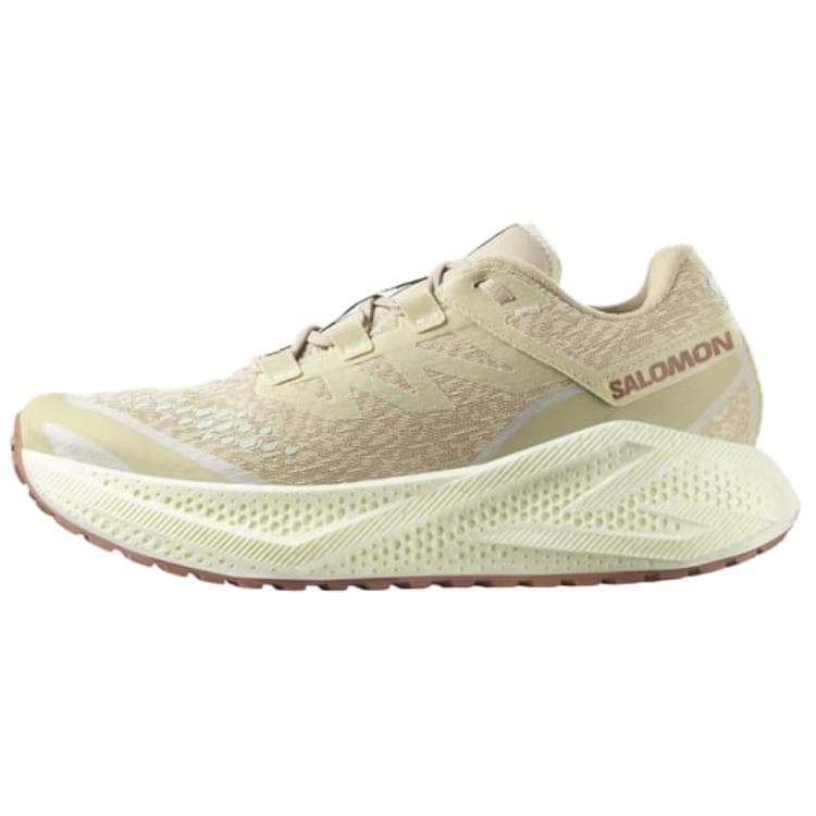 SALOMON Aero Glide Anti Slip Wear Resistant Low Top Casual Running Shoes Men's Beige