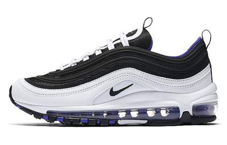Nike Air Max 97 White Black Persian Violet GS
