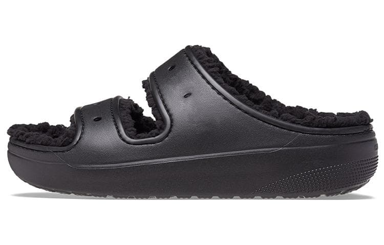 Crocs Classic Cozzzy Sandal 'Black'