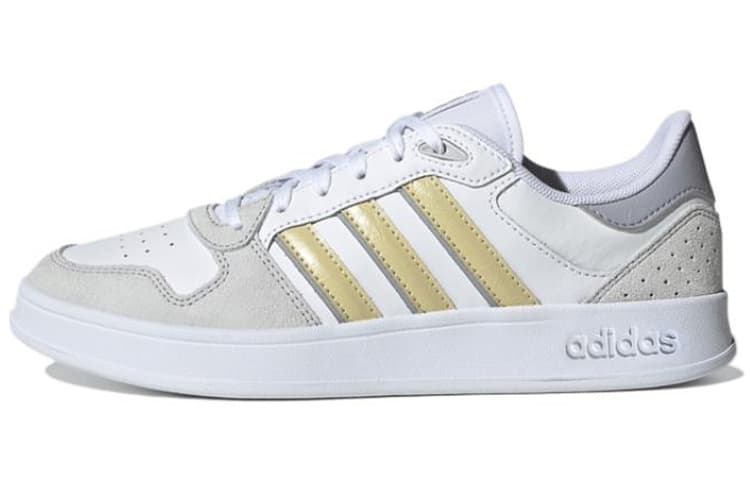 Adidas Neo Breaknet Plus 'White Gray Yellow' Women's