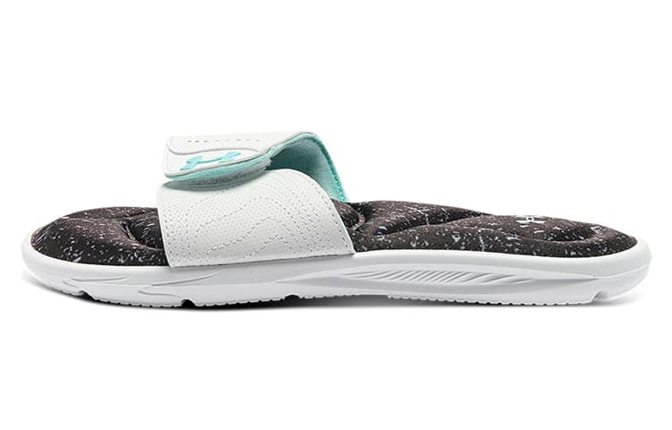 Under Armour Ignite Vi Graphic Fb Slippers White/Black Women's