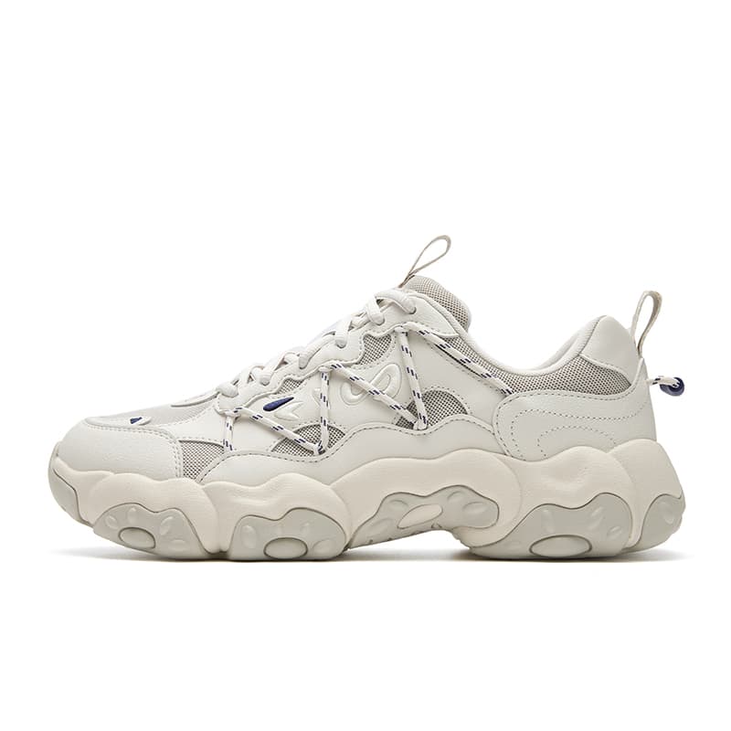 FILA FLUID 6 SO Cat Claw 6th Gen Southern Edition Fashion Personality Trend Classic Retro Versatile Sport Wear-Resistant Breathable Lightweight Low-Top Casual Shoes Men's Grey-Brown
