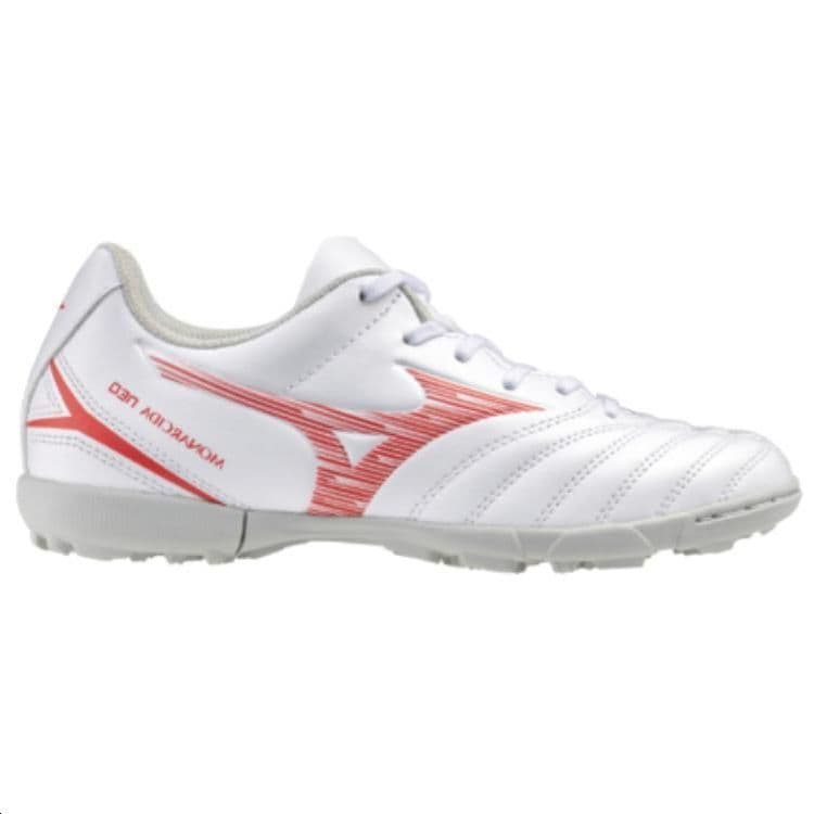 Mizuno Monarcida Cushioned Slip-Resistant Low-Top Casual Shoes Women's White Red