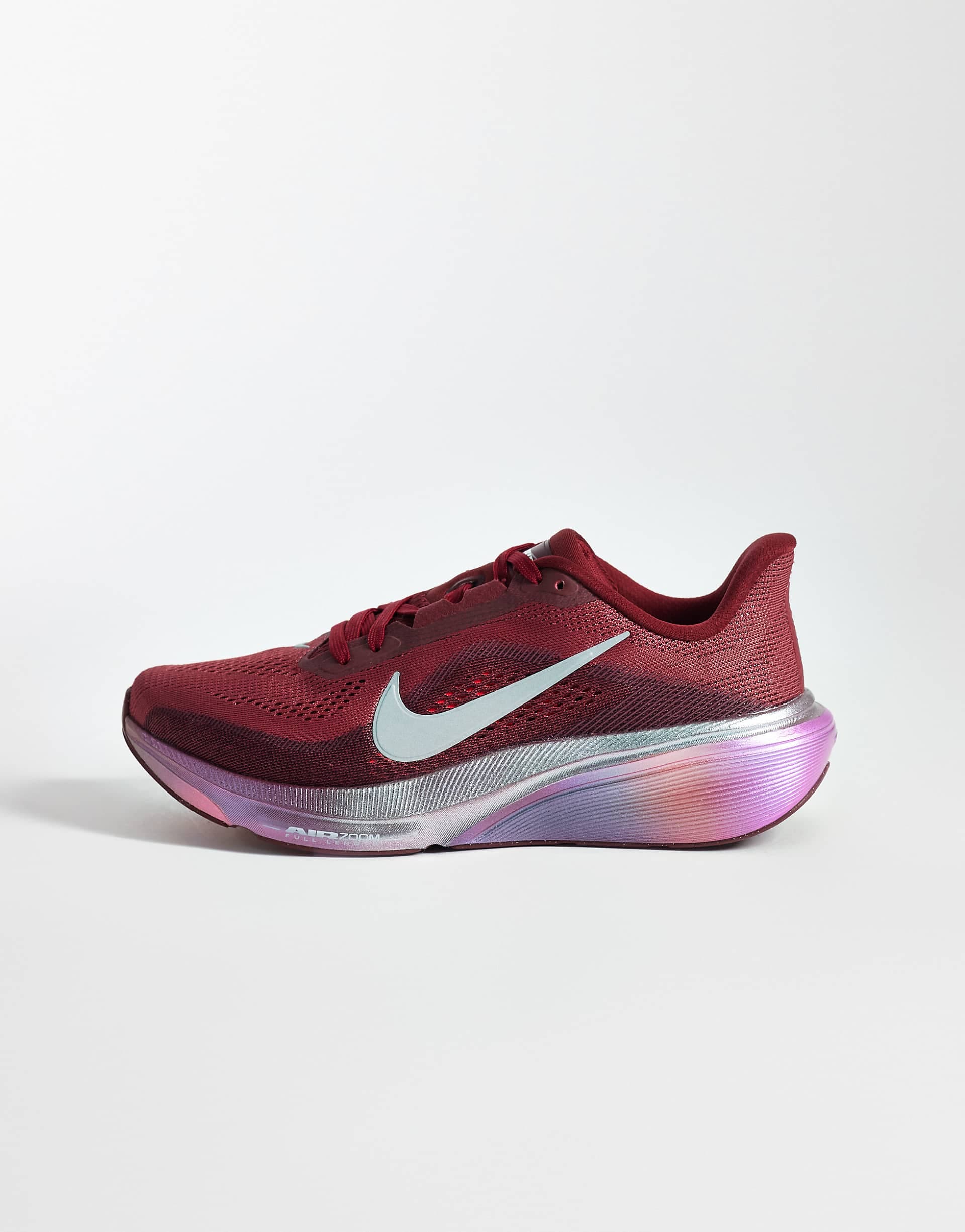 Nike Running Pegasus 42 sneakers in burgundy and pink