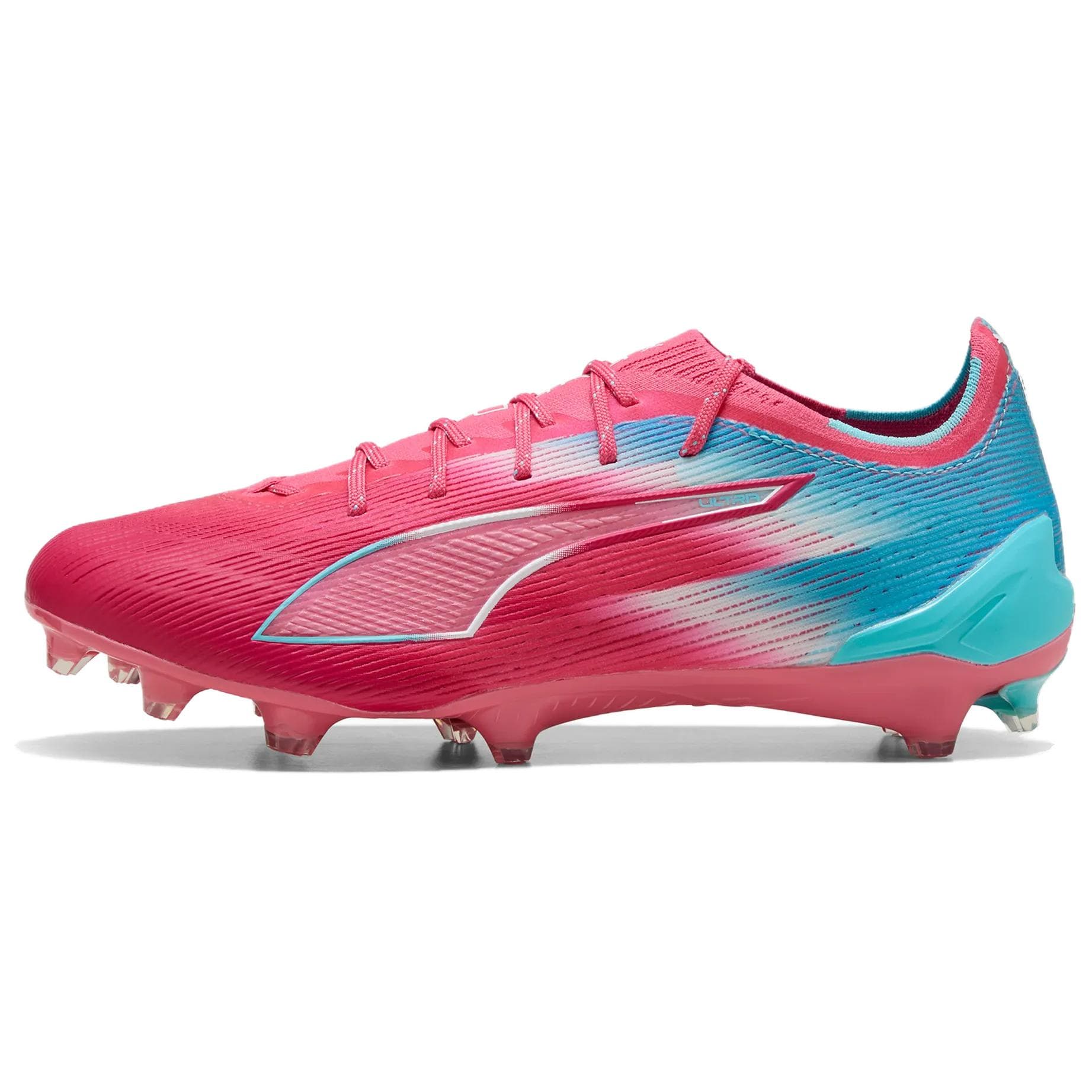 PUMA ULTRA 6 Ultimate Re-Charge Comfortable Versatile Cushioning Wear-Resistant Soccer Cleats Men's Pink Blue