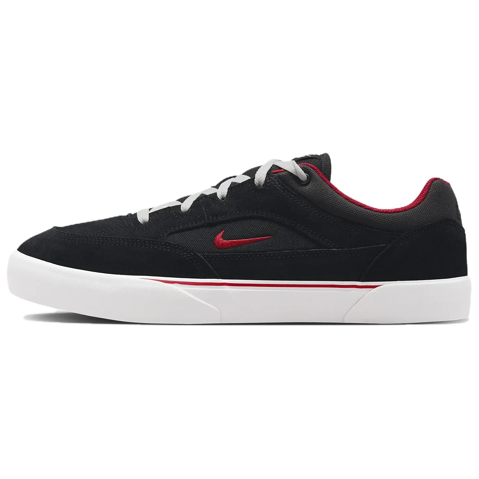 Nike SB MALOR Anti-Slip Wear-Resistant Low-Top Skateboard Shoes Unisex Black