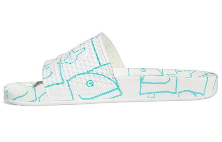 Shmoofoil Slide Mark Gonzales X Adidas Originals 'Allover Print'