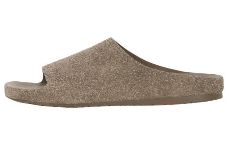 LOEWE Versatile Comfortable Flat Slide Sandals Men's Brown