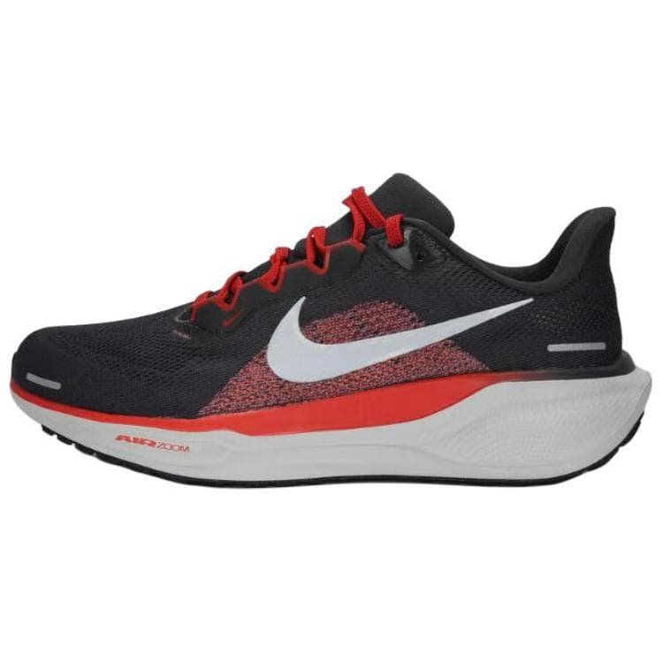 Nike Anti Slip Wear Resistant Low Top Running Shoes Men's Black