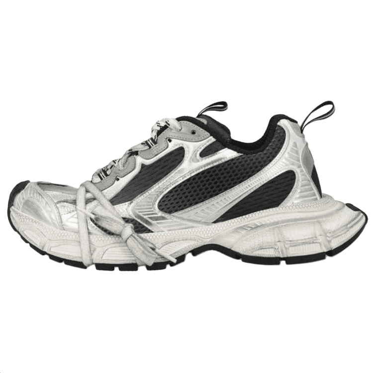 Balenciaga 3XL Panelled Lace Up Sneakers